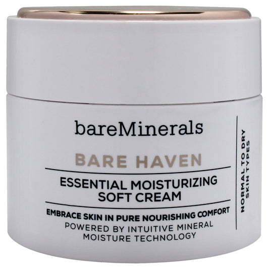 Bare Haven Essential Moisturizing Soft Cream by bareMinerals for Unisex - 1.7 oz Cream (Tester)