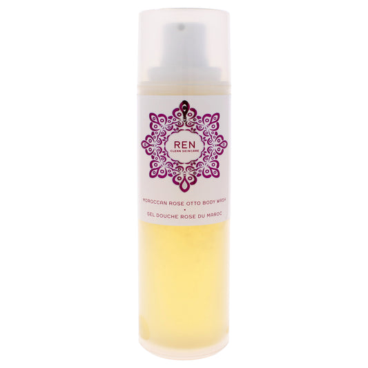Moroccan Rose Otto Body Wash by REN for Unisex - 6.8 oz Body Wash (Tester)