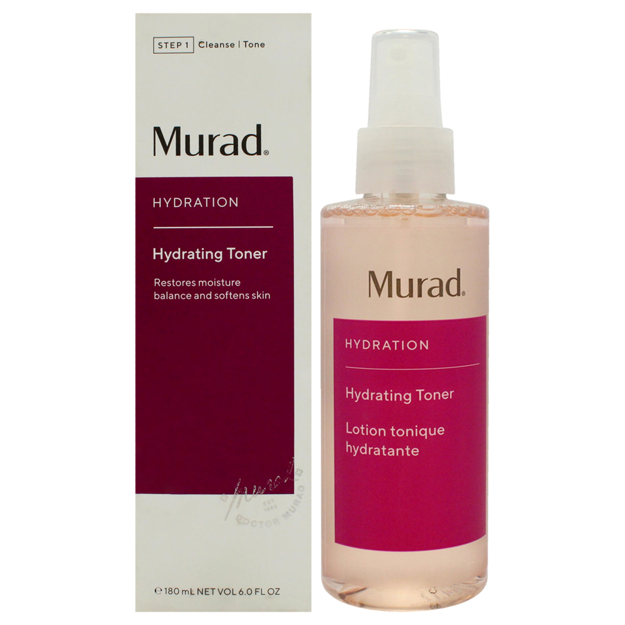 Hydration Hydrating Toner by Murad for Unisex - 6 oz Toner (Tester)