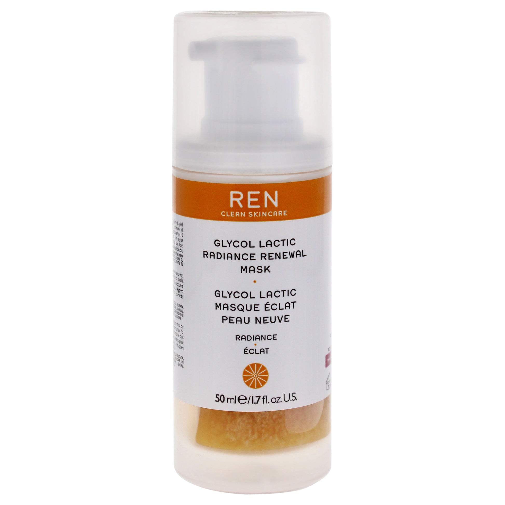 Glycol Lactic Radiance Renewal Mask by REN for Unisex - 1.7 oz Mask (Tester)