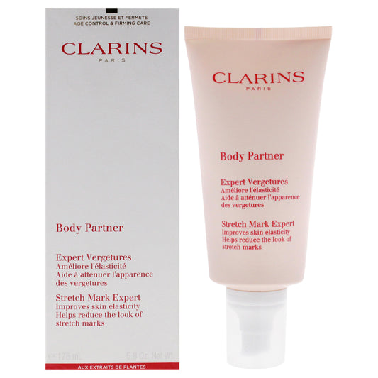 Body Partner Stretch Mark Expert by Clarins for Unisex - 5.8 oz Body Lotion (Tester)