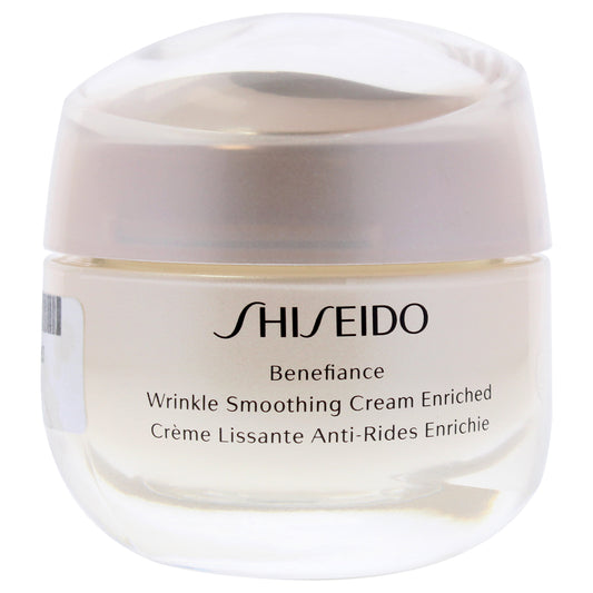 Benefiance Wrinkle Smoothing Cream Enriched by Shiseido for Unisex - 1.7 oz Cream (Tester)