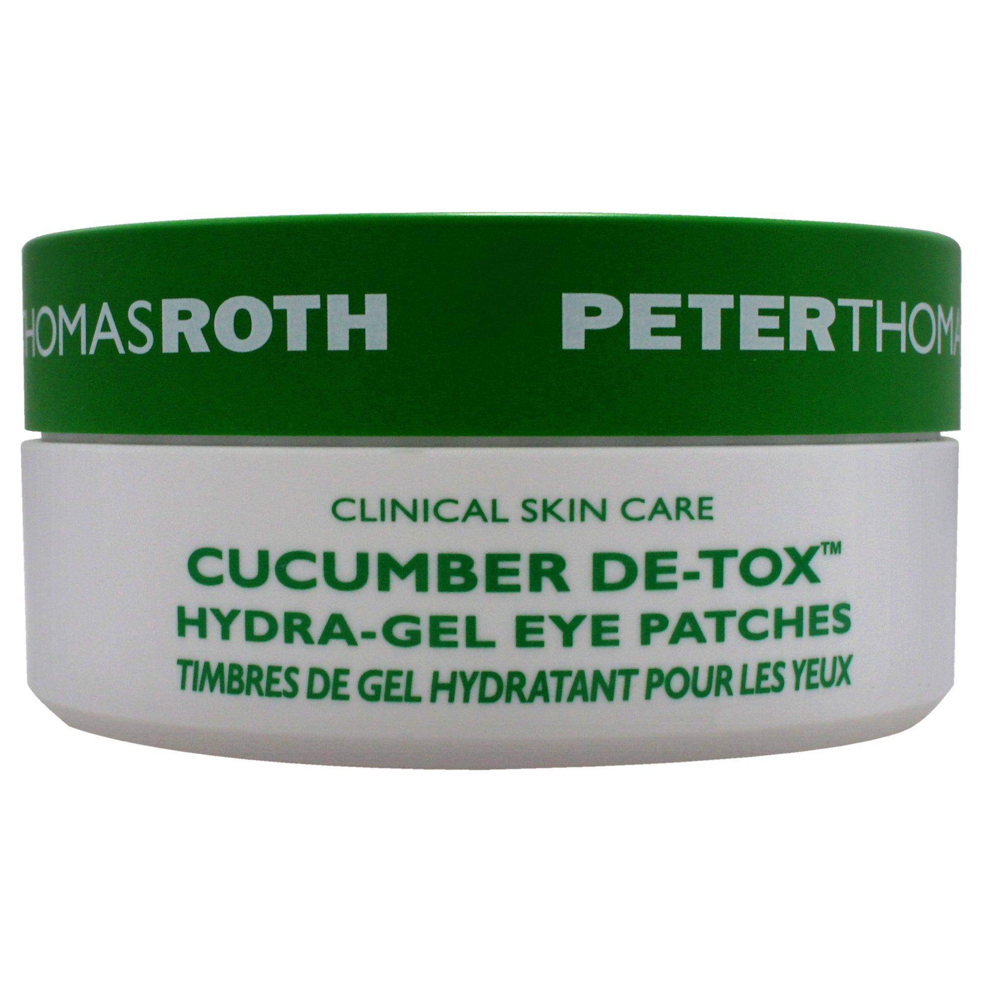 Cucumber De-Tox Hydra-Gel Eye Patches by Peter Thomas Roth for Unisex - 60 Pc Patches (Tester)
