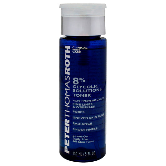 Glycolic Solutions 8 Percent Toner by Peter Thomas Roth for Unisex - 5 oz Toner (Tester)