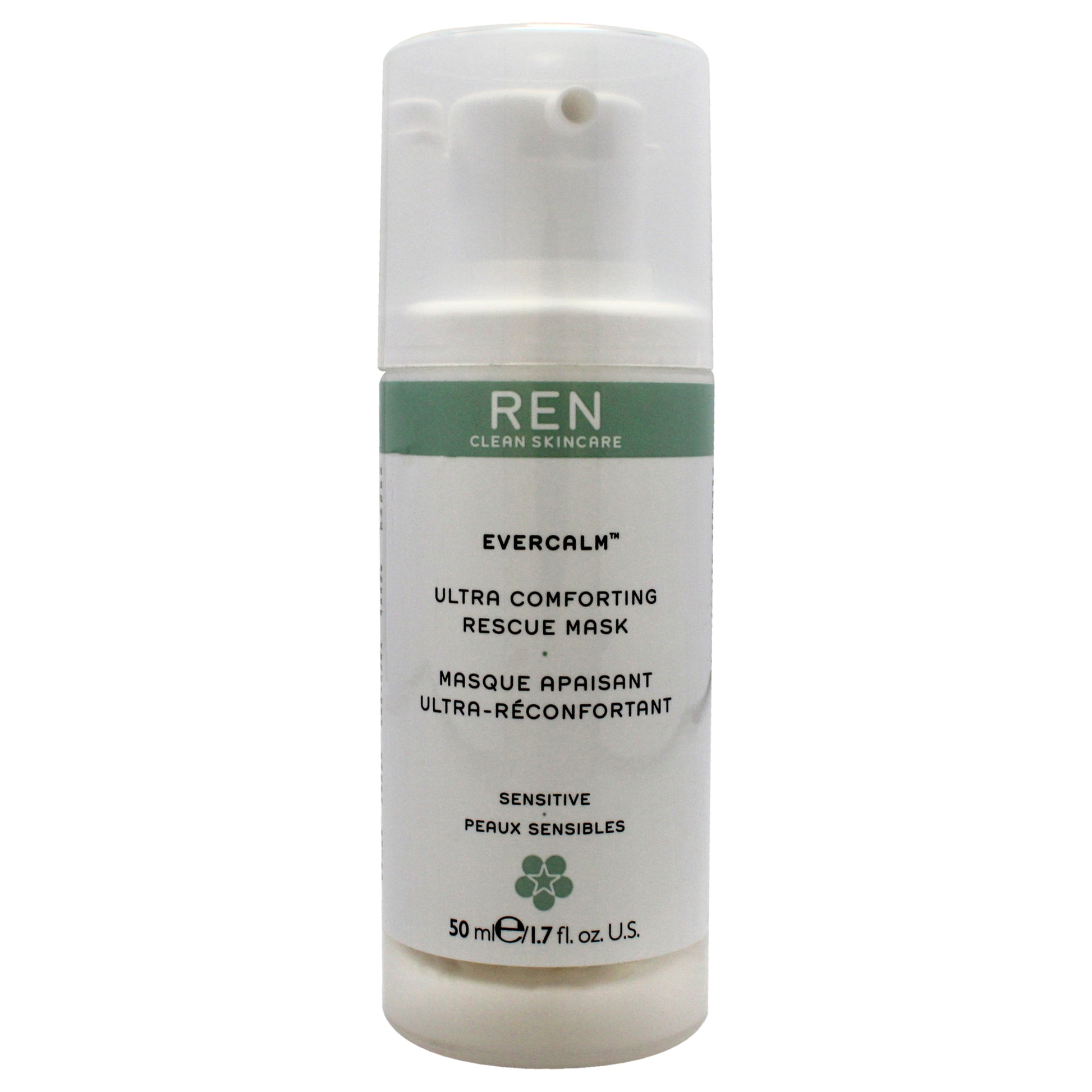Evercalm Ultra Comforting Rescue Mask by REN for Unisex - 1.7 oz Mask (Tester)
