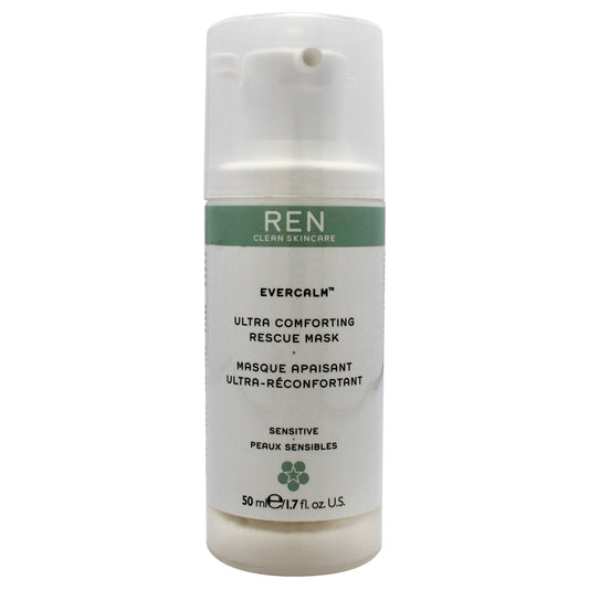 Evercalm Ultra Comforting Rescue Mask by REN for Unisex - 1.7 oz Mask (Tester)