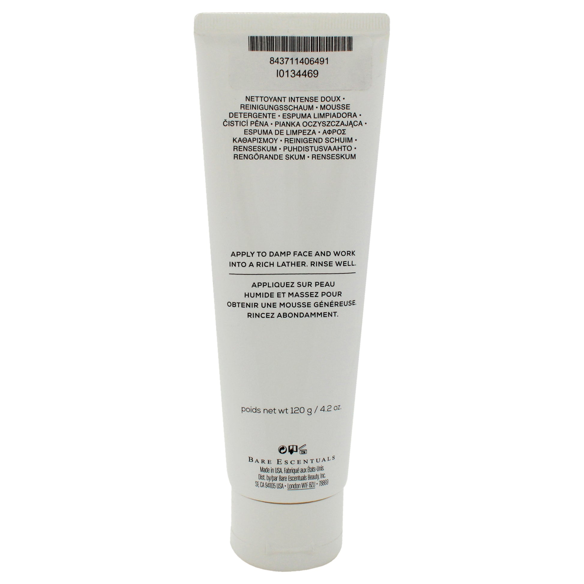 Pure Plush Gentle Deep Cleansing Foam by bareMinerals for Unisex - 4.2 oz Cleanser (Tester)