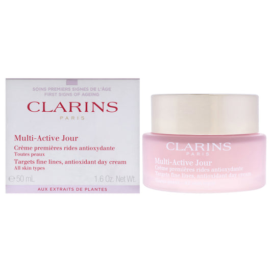 Multi-Active Day Cream - All Skin Types by Clarins for Women - 1.6 oz Cream (Tester)