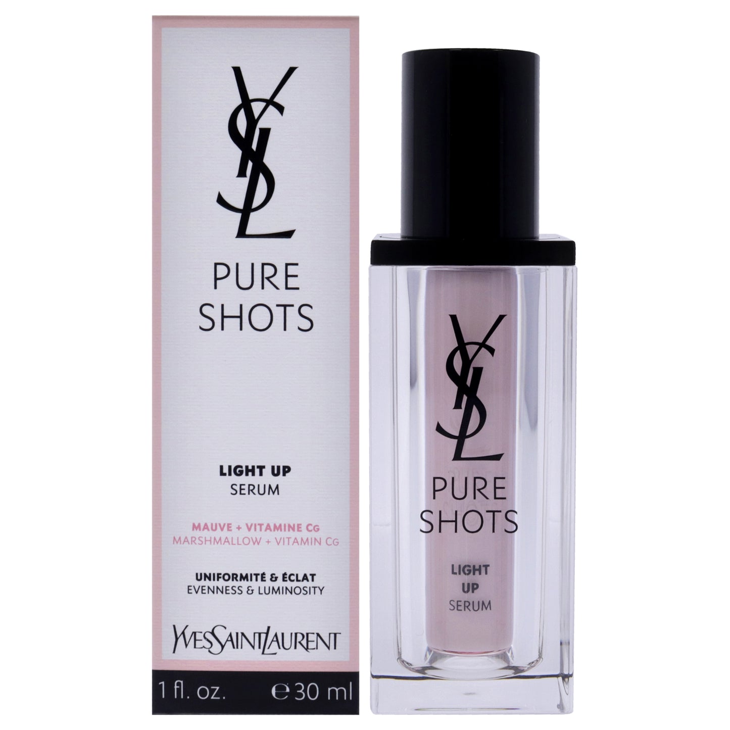 Pure Shots Light Up Brightening Serum by Yves Saint Laurent for Unisex - 1 oz Serum