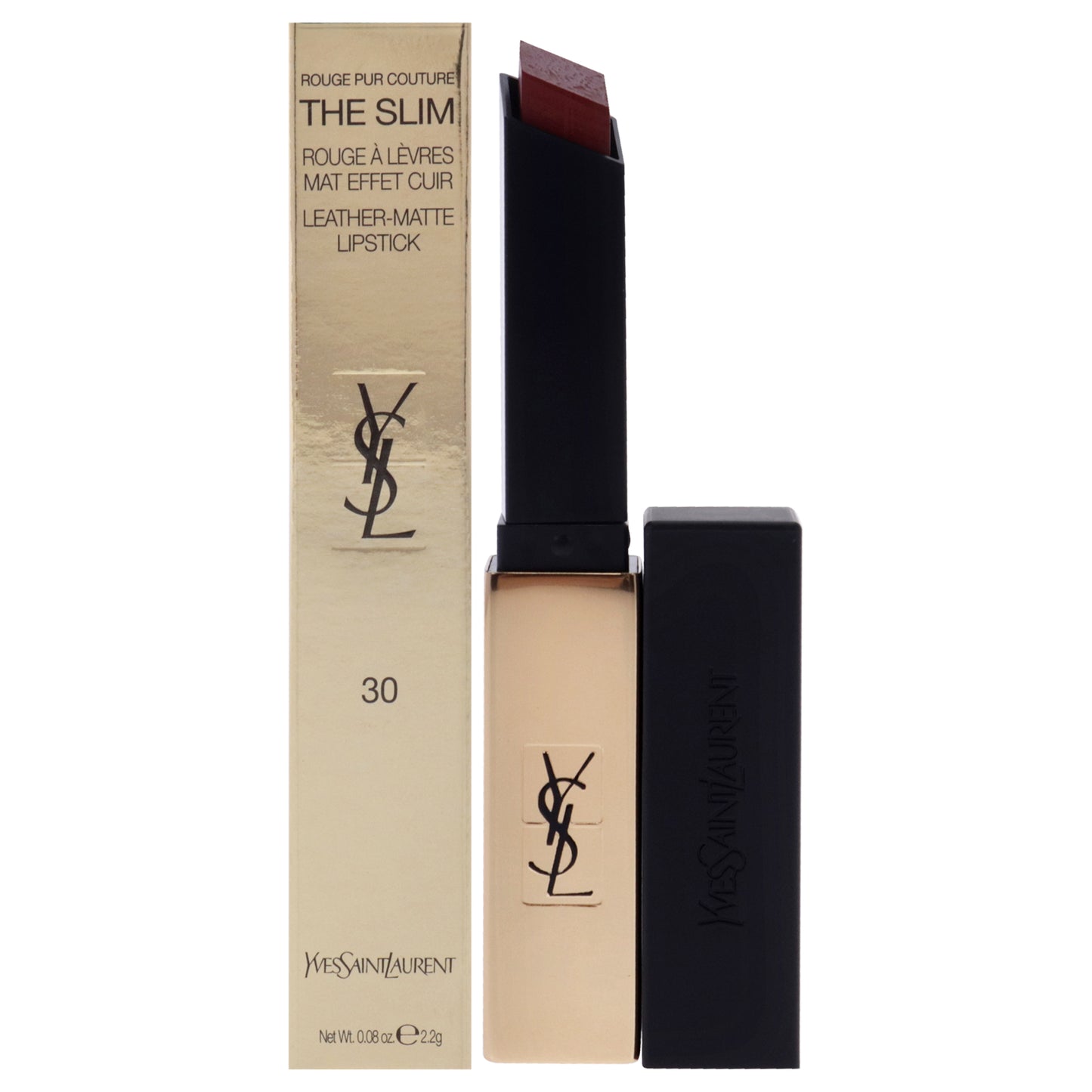 Rouge Pur Couture The Slim Matte Lipstick - 30 Nude Protest by Yves Saint Laurent for Women - 0.08 oz Lipstick
