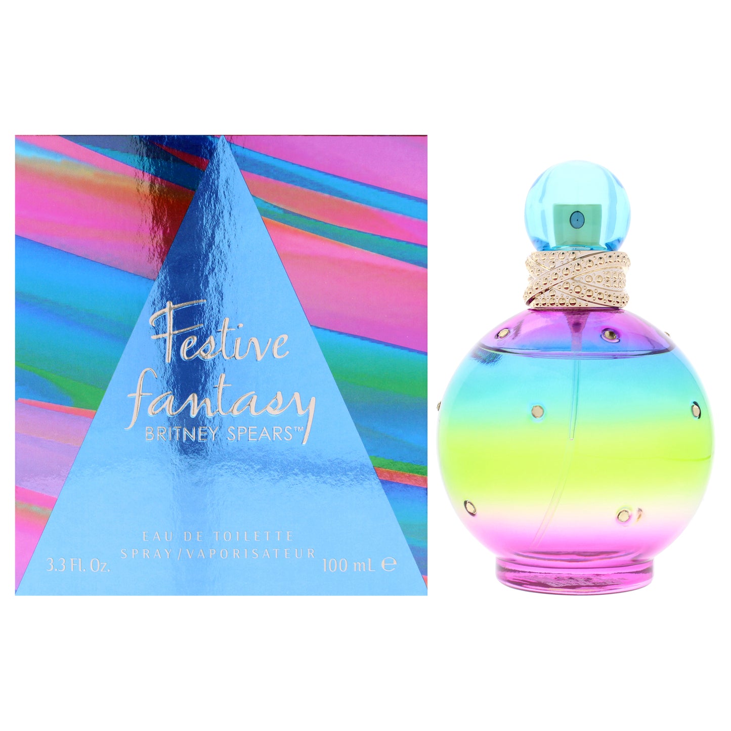 Festive Fantasy by Britney Spears for Women - 3.3 oz EDT Spray