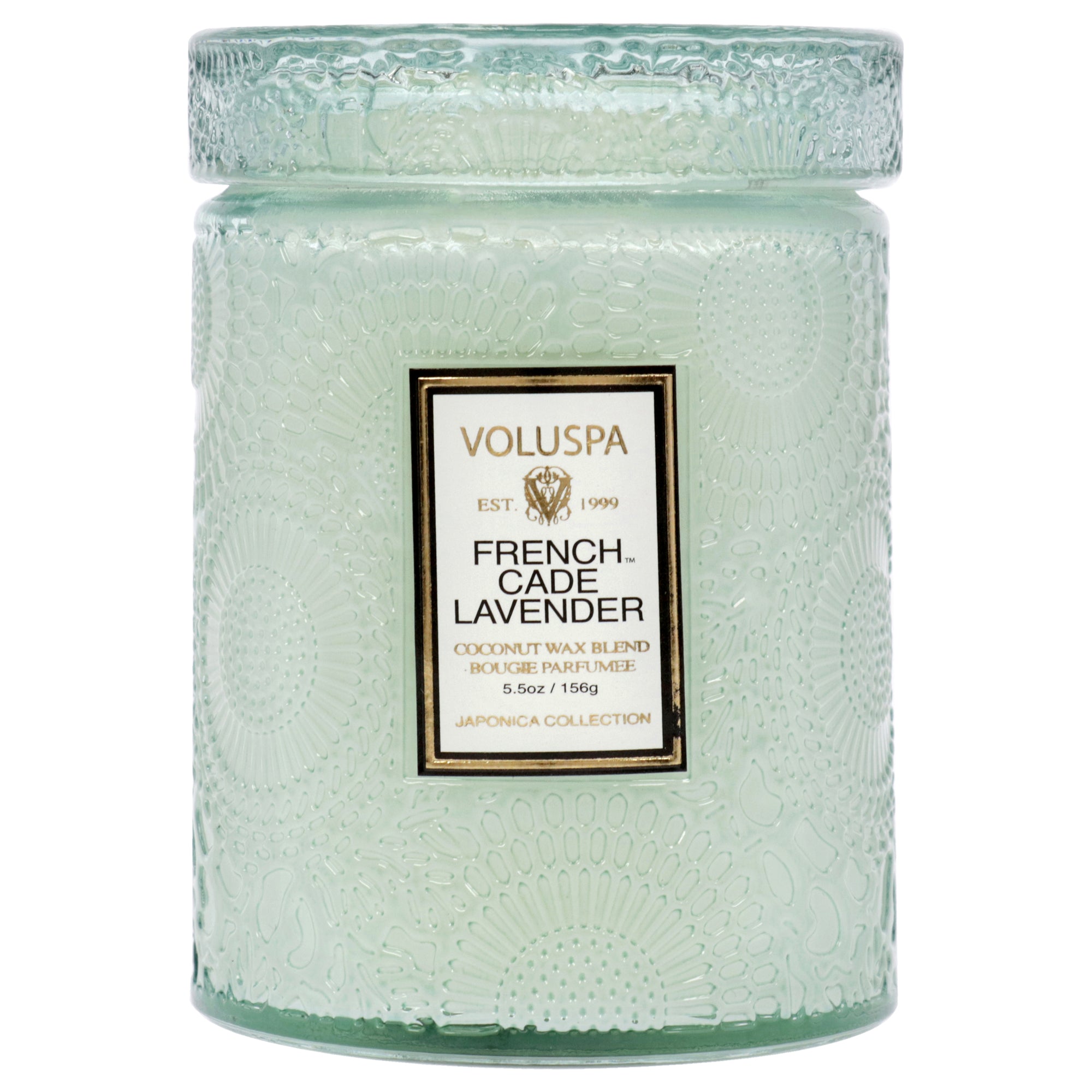Japonica Collection Small - French Cade Lavender by Voluspa for Unisex - 5.5 oz Candle