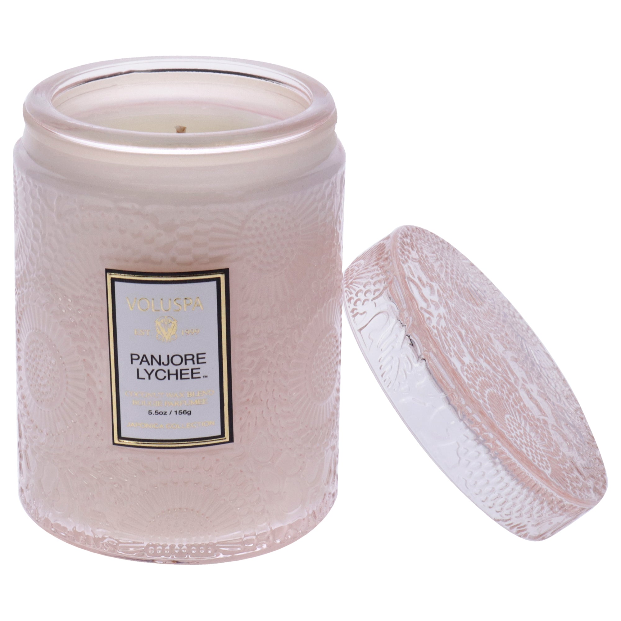 Japonica Collection Small - Ponjare Lychee by Voluspa for Unisex - 5.5 oz Candle