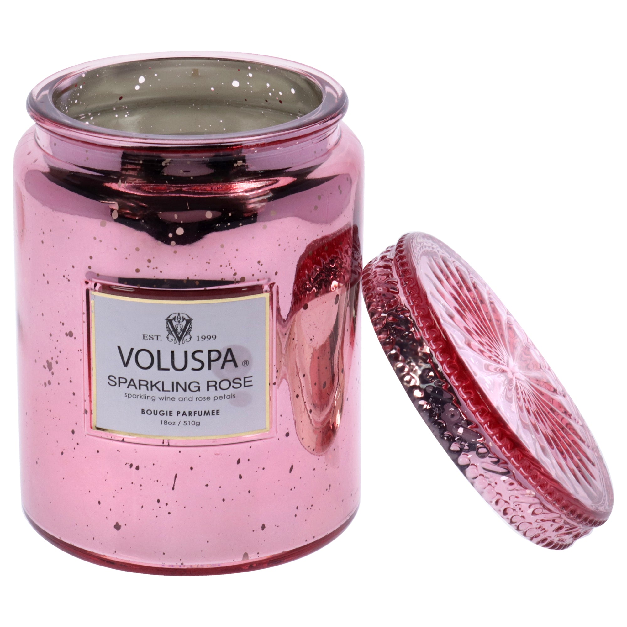 Large - Sparkling Rose by Voluspa for Unisex - 18 oz Candle