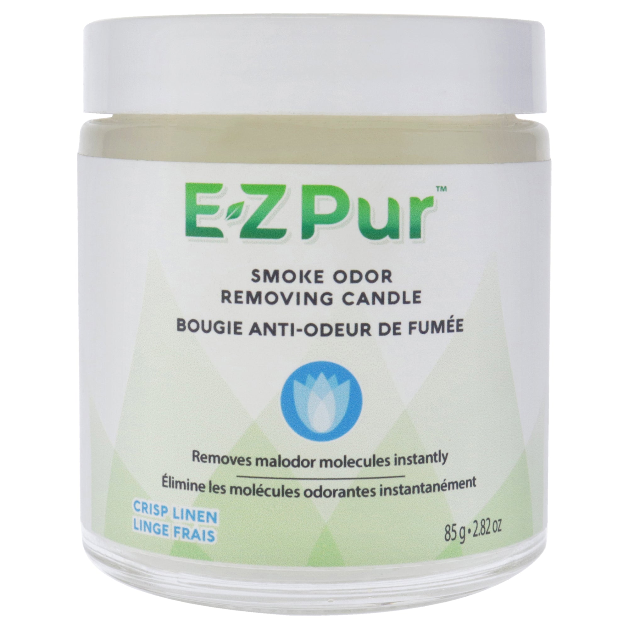 Smoke Odor Remover - Spring Bloom by E-Z Pur for Unisex - 3 oz Candle