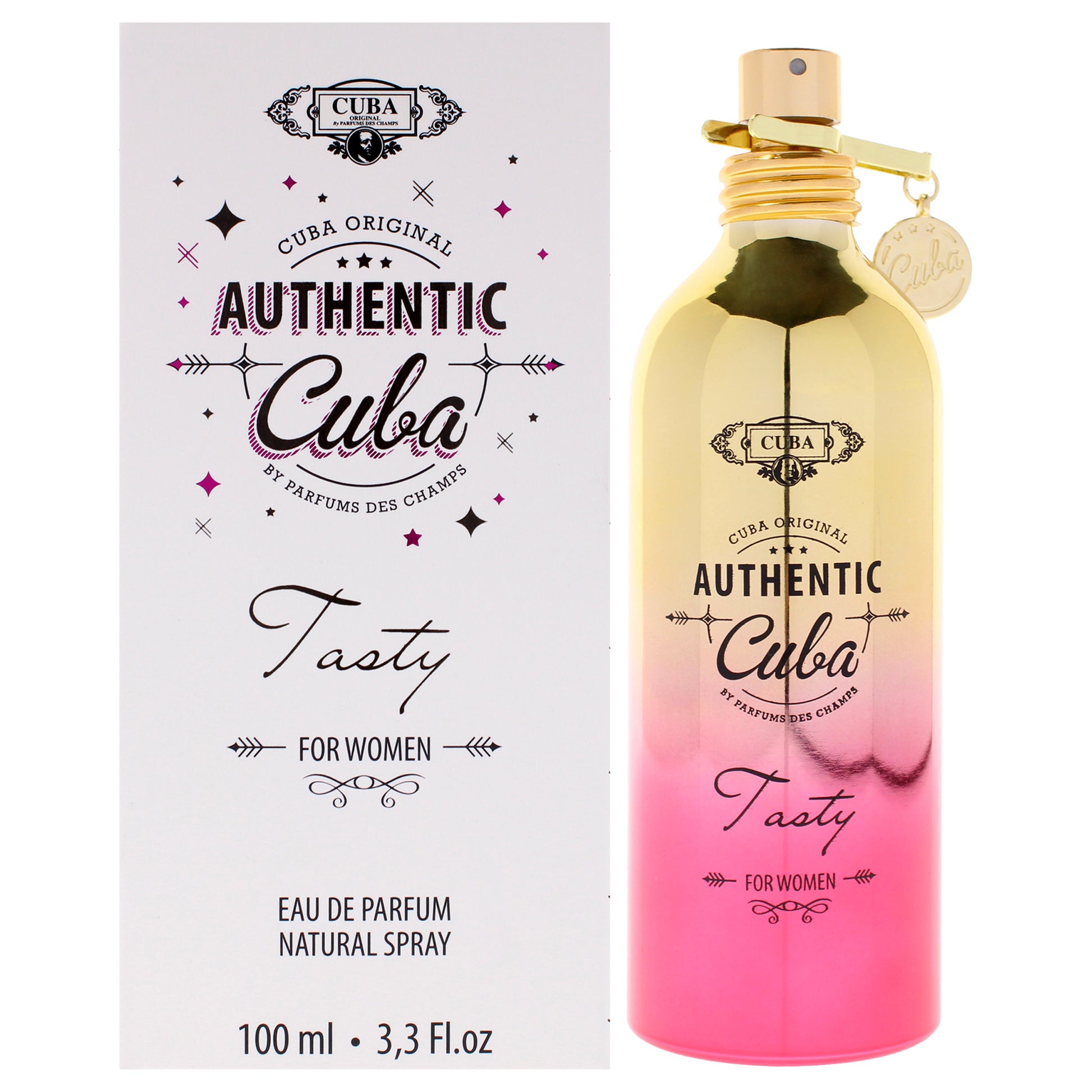 Cuba Authentic Tasty by Cuba for Women - 3.3 oz EDP Spray