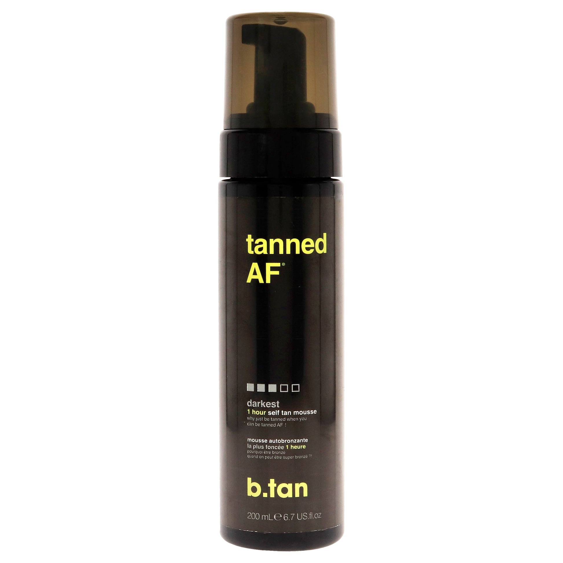Tanned Af Self Tan Mousse by B.Tan for Unisex - 6.7 oz Mousse