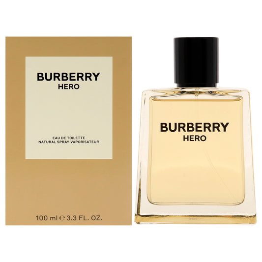 Burberry Hero 3.3 oz EDT Spray (Refillable)