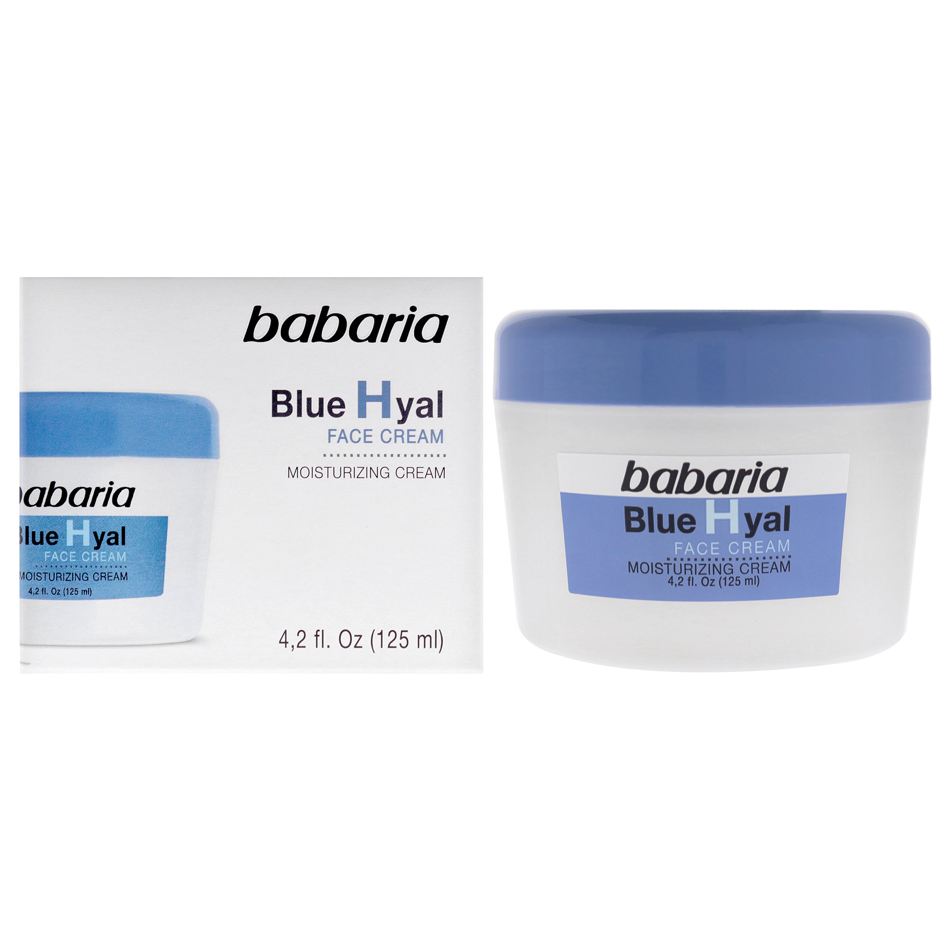 Blue Hyal Face Cream by Babaria for Unisex - 4.2 oz Cream