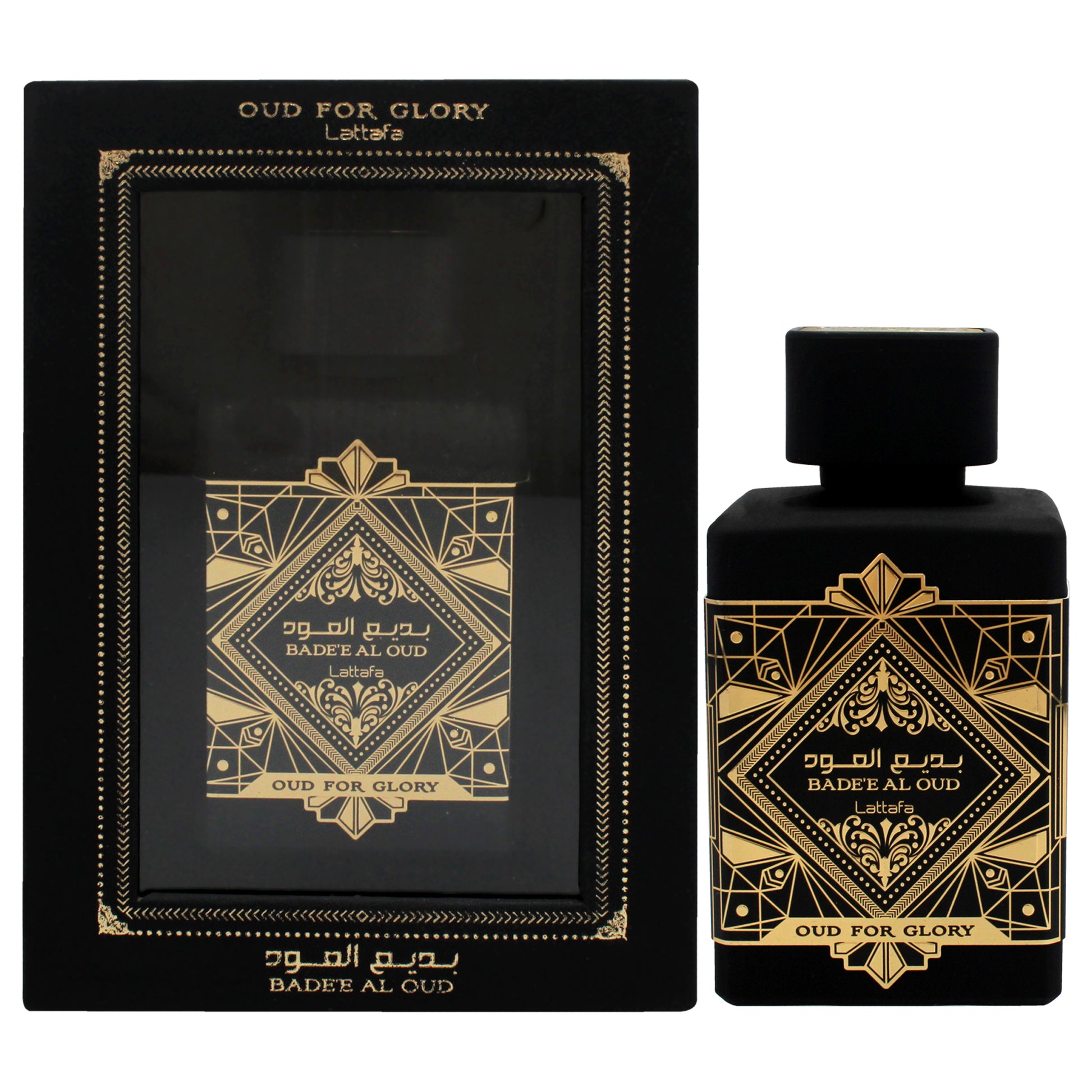 Badee Al Oud Collection - For Glory by Lattafa for Men - 3.4 oz EDP Spray