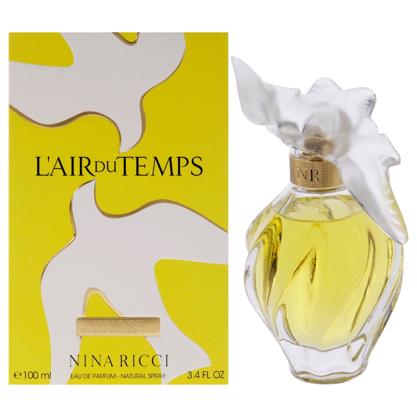 Lair du Temps by Nina Ricci for Women - 3.4 oz EDP Spray
