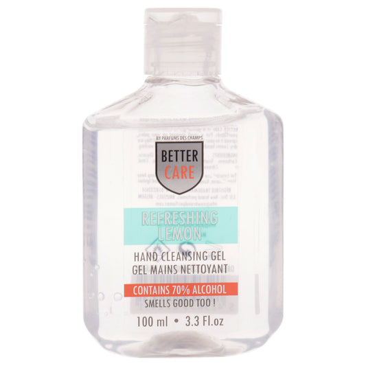 Hand Cleansing Gel - Refreshing Lemon by Better Care for Unisex - 3.3 oz Gel