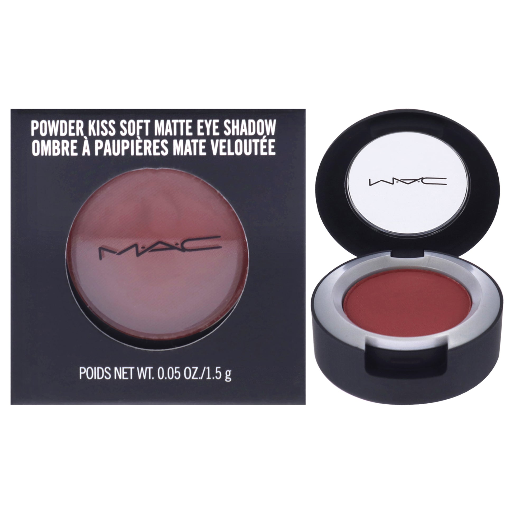 Powder Kiss Soft Matte Eyeshadow - Devoted To Chili by MAC for Women - 0.05 oz Eye Shadow