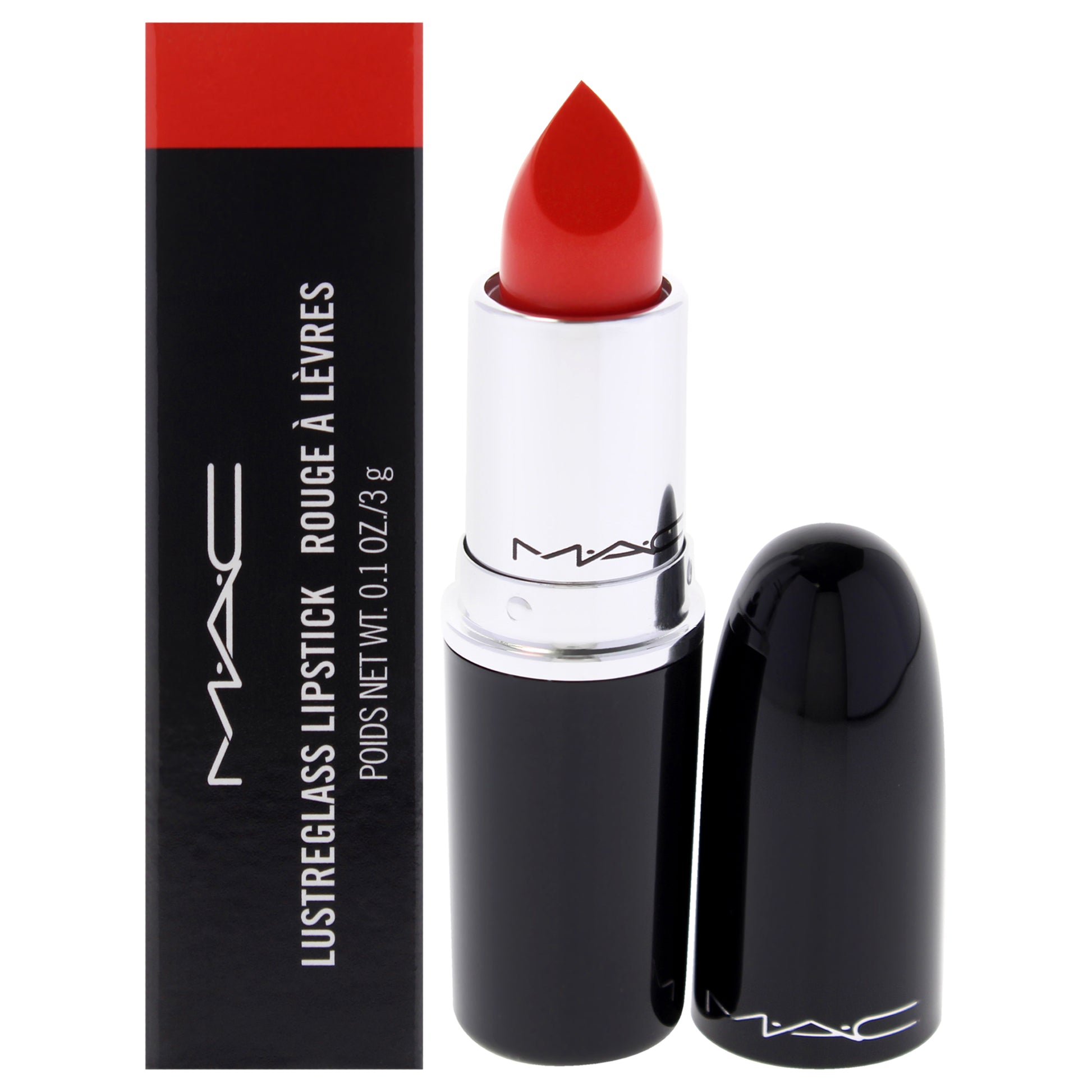 Lustreglass Lipstick - 552 TNTeaser by MAC for Women - 0.1 oz Lipstick