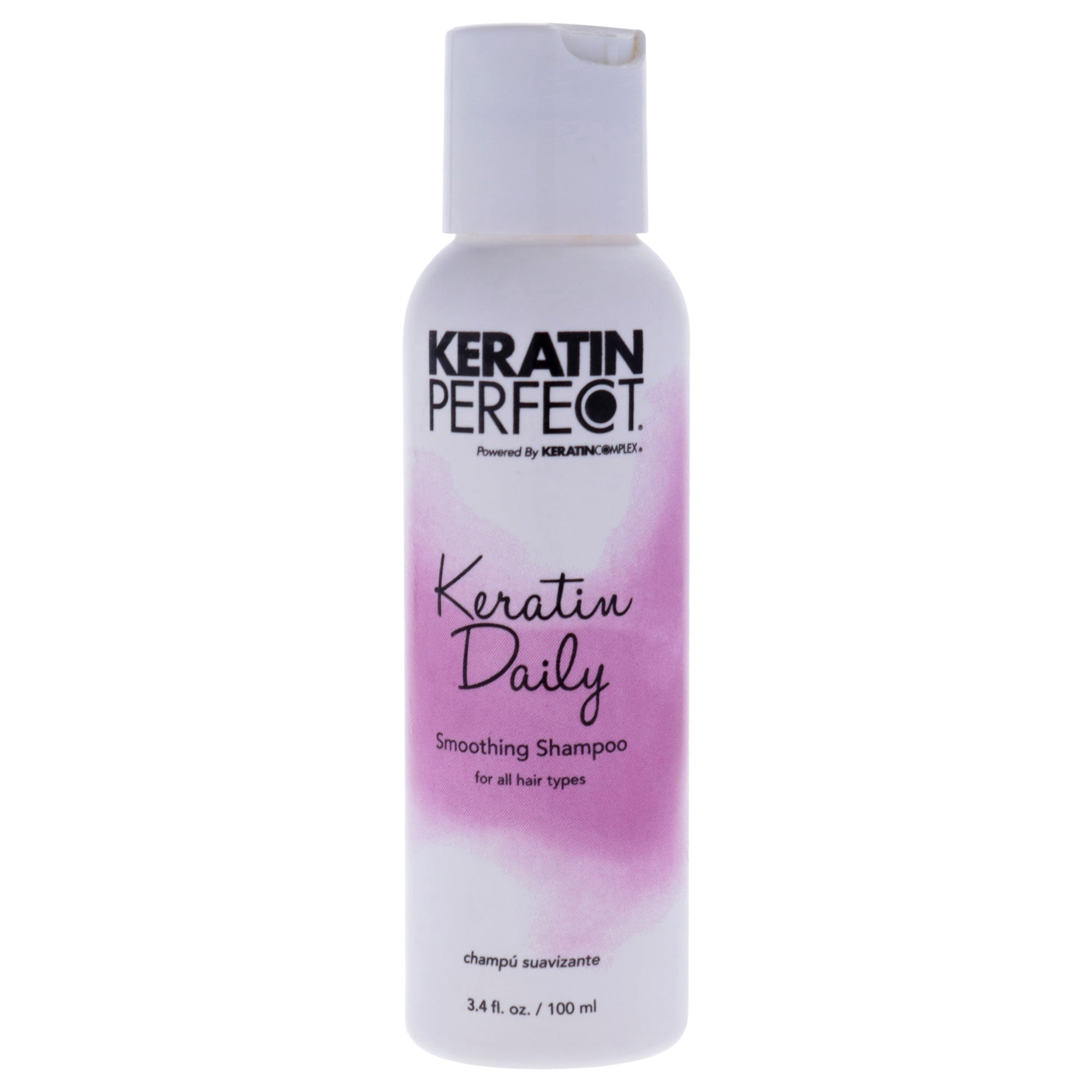 Keratin Daily Shampoo by Keratin Perfect for Unisex - 3.4 oz Shampoo