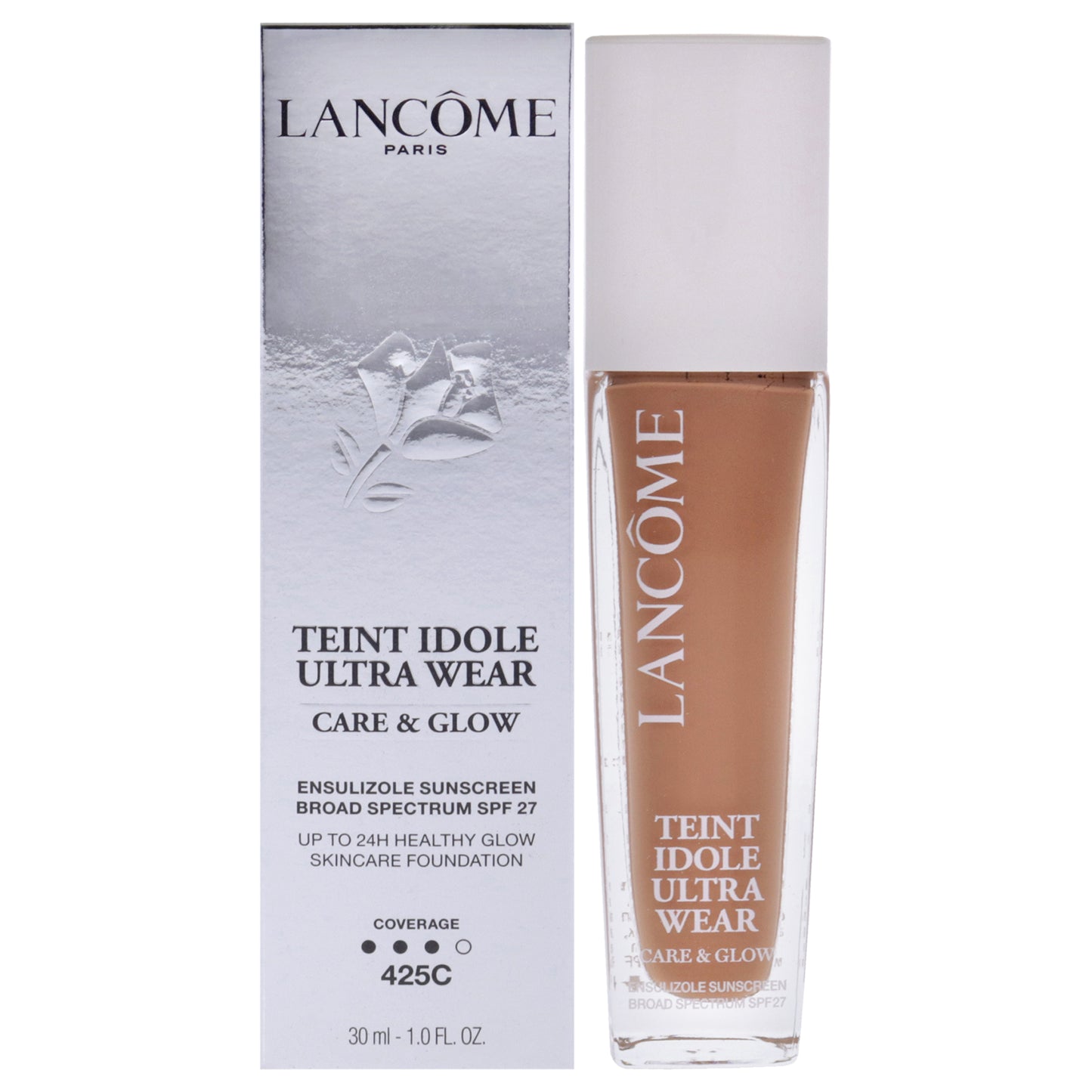 Teint Idol Ultra Wear Care and Glow SPF 27 - 425C by Lancome for Women - 1 oz Foundation