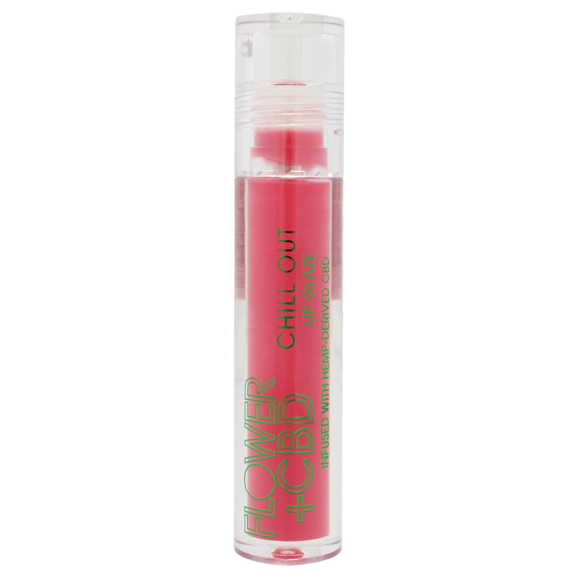 CBD Chill Out Lip Glaze - Unwind by Flower Beauty for Women - 0.1 oz Lip Gloss