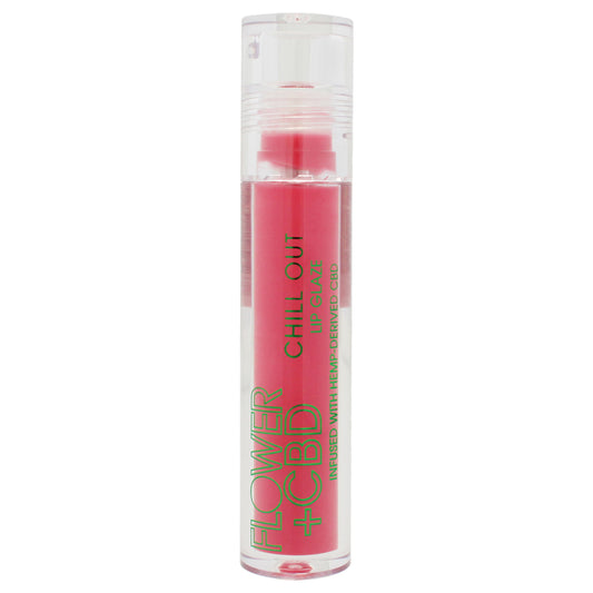 CBD Chill Out Lip Glaze - Unwind by Flower Beauty for Women - 0.1 oz Lip Gloss