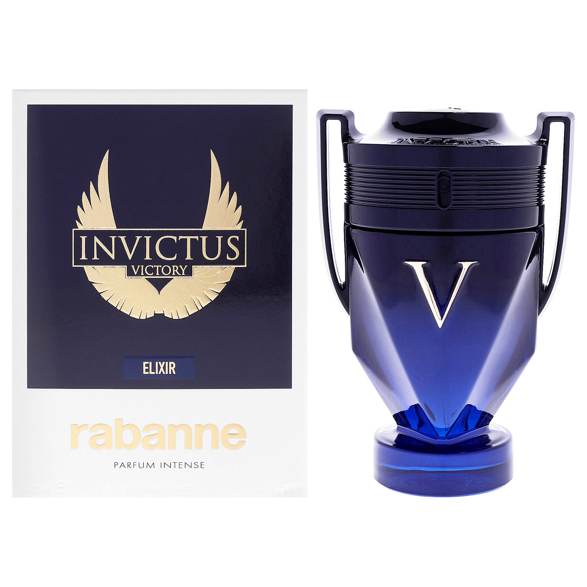 Invictus Victory Elixir Intense by Paco Rabanne for Men - 3.4 oz Parfum Spray