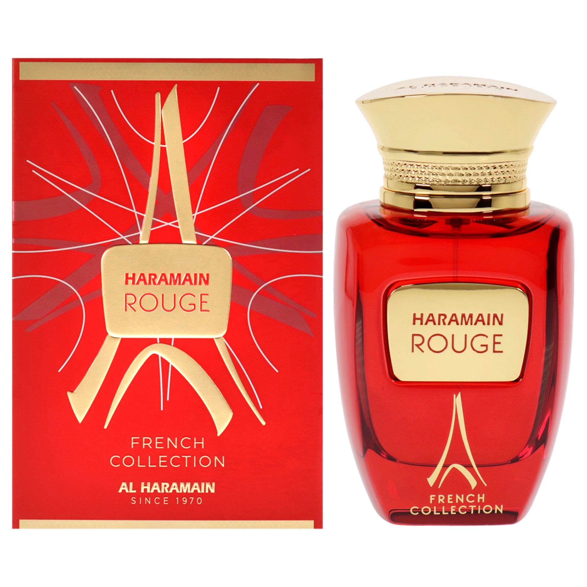 French Collection - Rouge by Al Haramain for Unisex - 3.3 oz EDP Spray