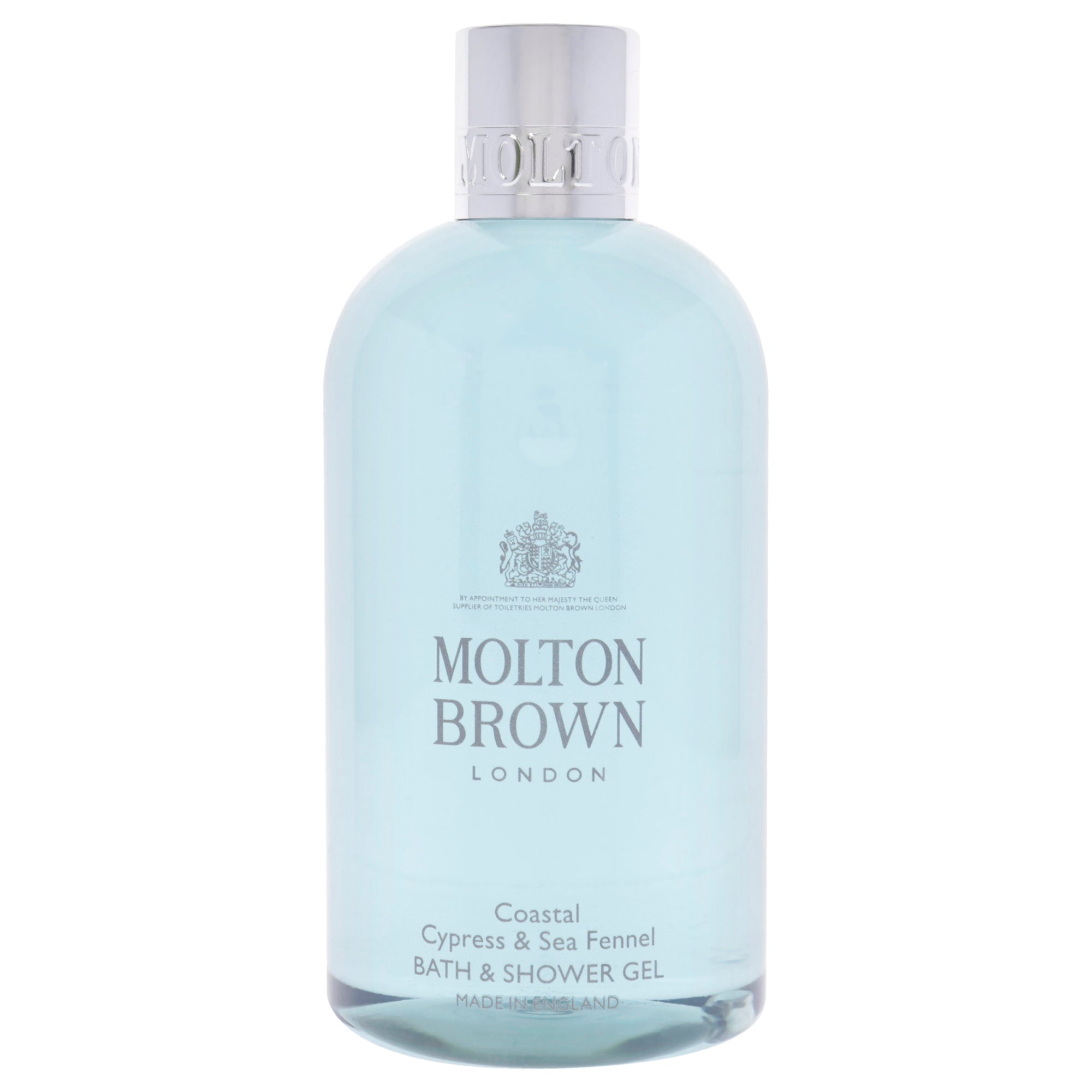 Bath and Shower Gel - Coastal Cypress and Sea Fennel by Molton Brown for Men - 10 oz Shower Gel