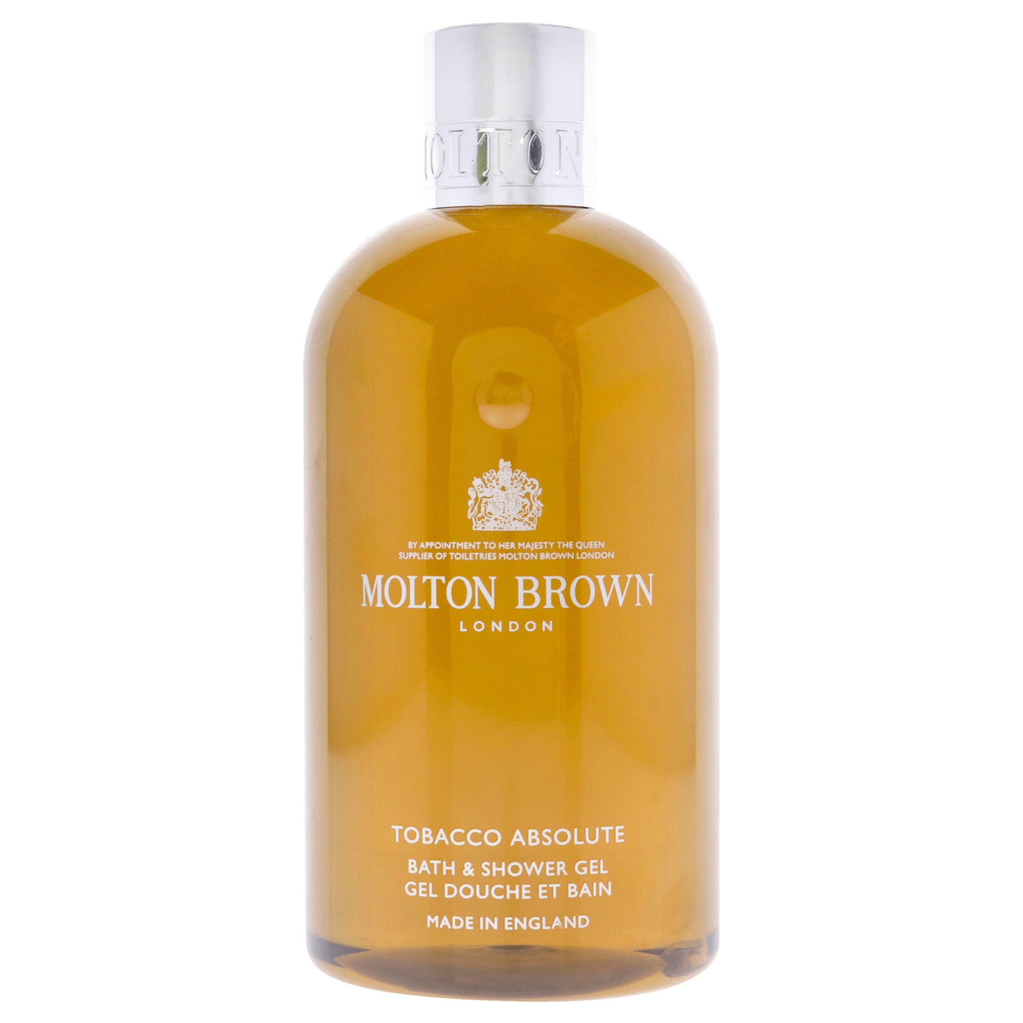 Bath and Shower Gel - Tobacco Absolute by Molton Brown for Men - 10 oz Shower Gel