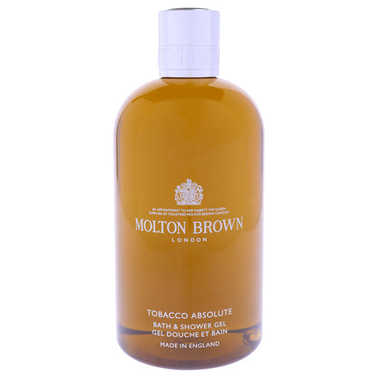 Bath and Shower Gel - Tobacco Absolute by Molton Brown for Unisex - 10 oz Shower Gel