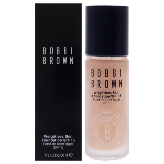 Skin Long-Wear Weightless Foundation SPF 15 - N-052 Natural by Bobbi Brown for Women - 1 oz Foundation