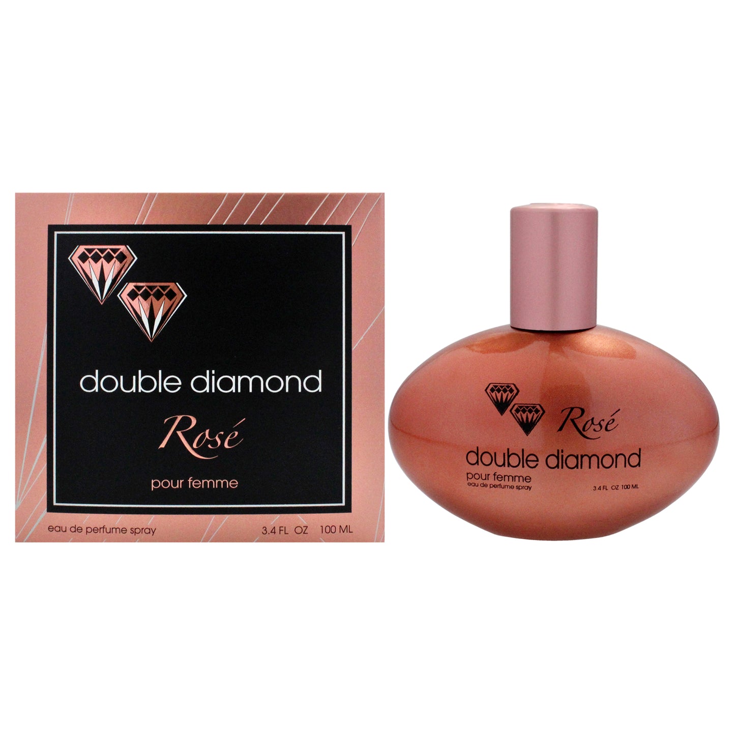 Double Diamond Rose 3.4 oz EDP Spray