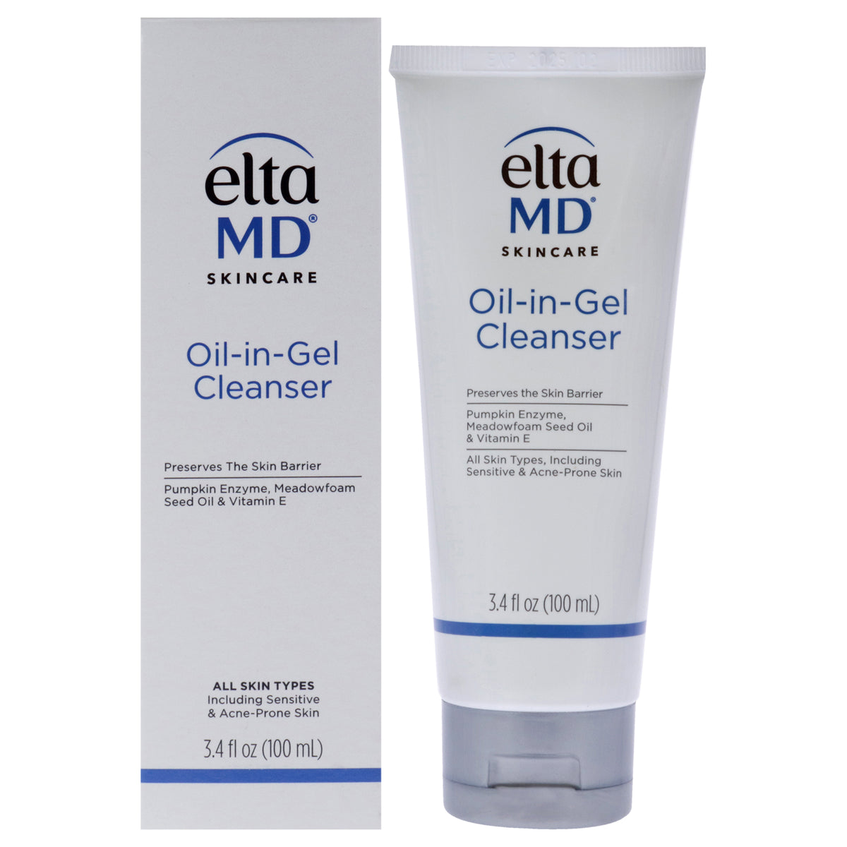 Oil-In-Gel Cleanser by EltaMD for Unisex - 3.4 oz Cleanser