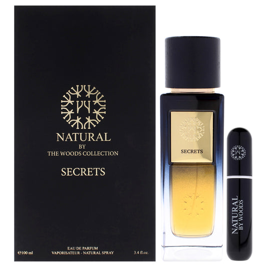 Secrets by Natural By The Woods for Unisex - 3.4 oz EDP Spray
