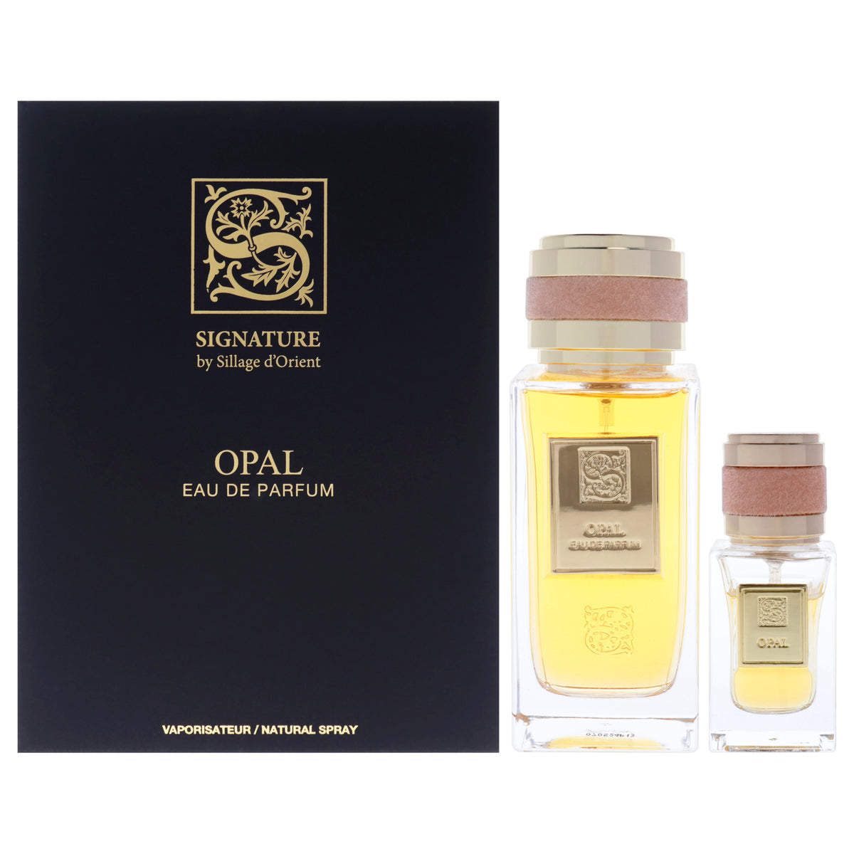 Opal by Sillage dOrient for Unisex - 3 Pc Gift Set 3.4oz EDP Spray, 0.5oz EDP Spray (Refillable), Sprayer