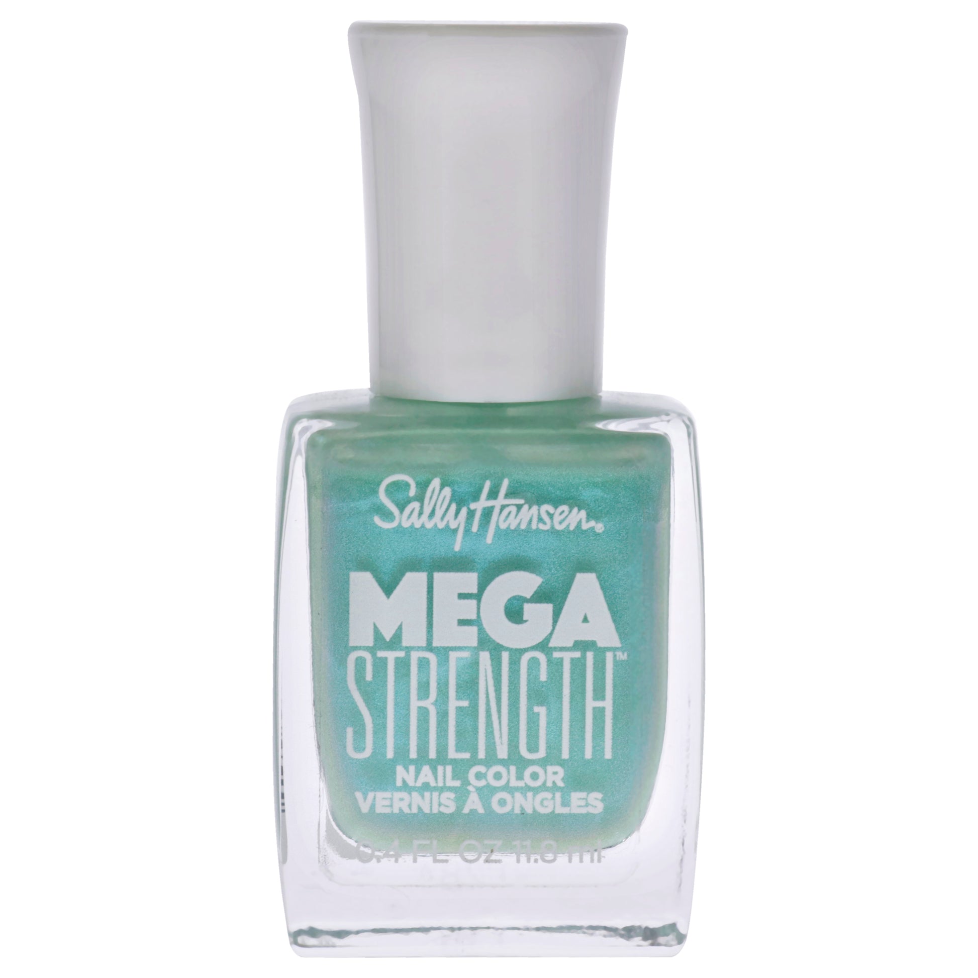 Mega Strength Nail Color - 065 Keepin It Reel by Sally Hansen for Women - 0.4 oz Nail Polish