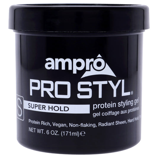 Pro Styl Gel - Super Hold by Ampro for Women - 6 oz Gel