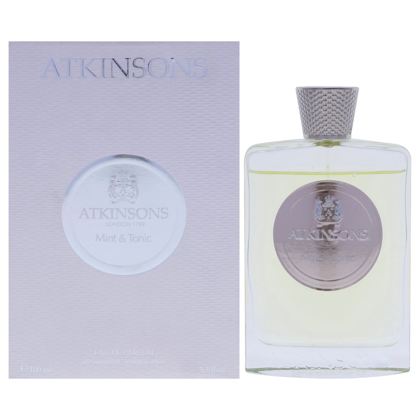 Mint and Tonic by Atkinsons for Men - 3.3 oz EDP Spray