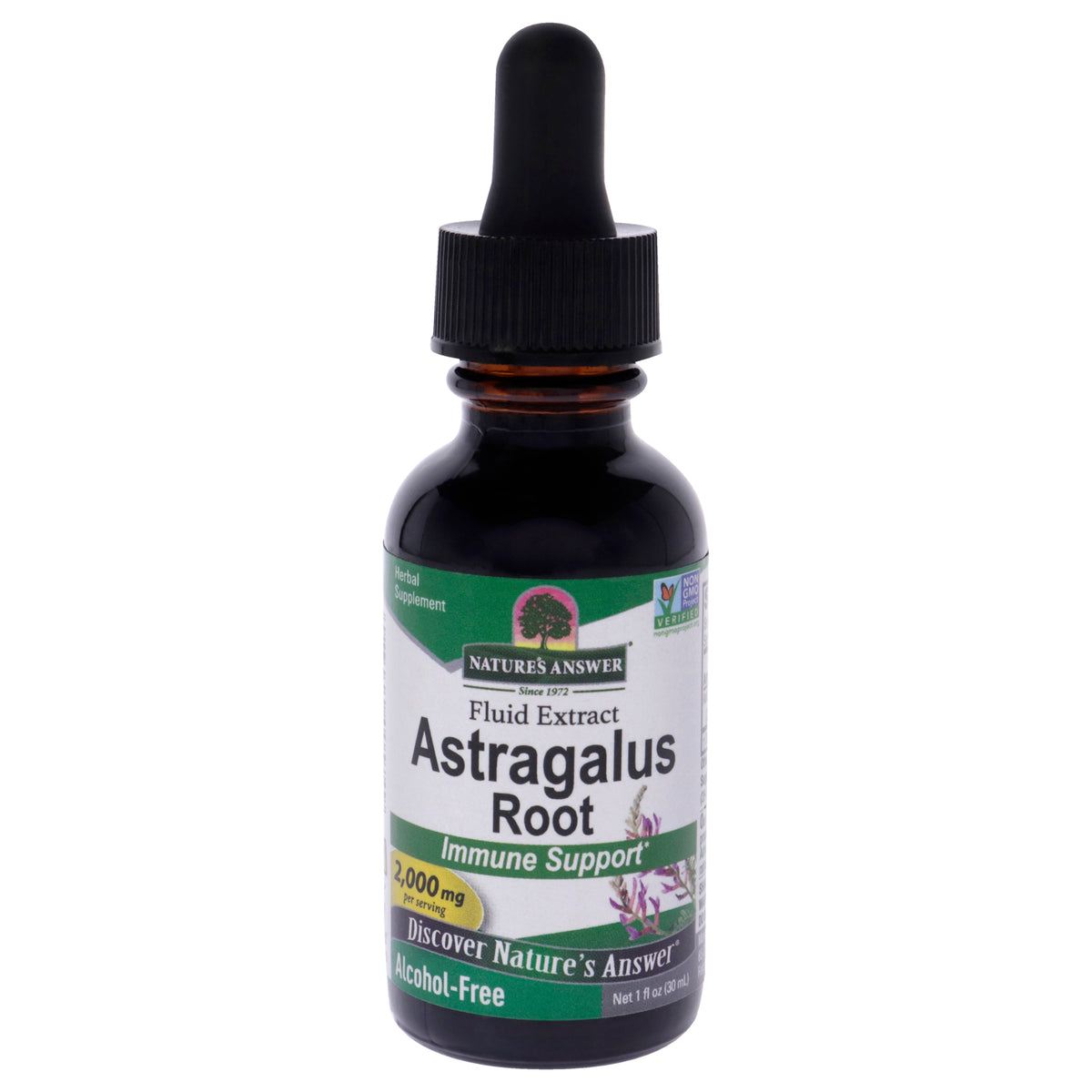 Astragalus Root AF - 2000mg by Natures Answer for Unisex - 1 oz Dietary Supplement
