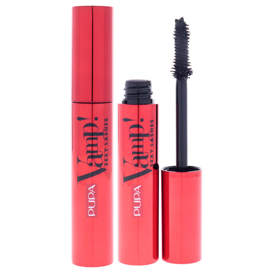 Vamp! Sexy Lashes Mascara - 011 Sexy Black by Pupa Milano for Women - 0.4 oz Mascara (Unboxed)