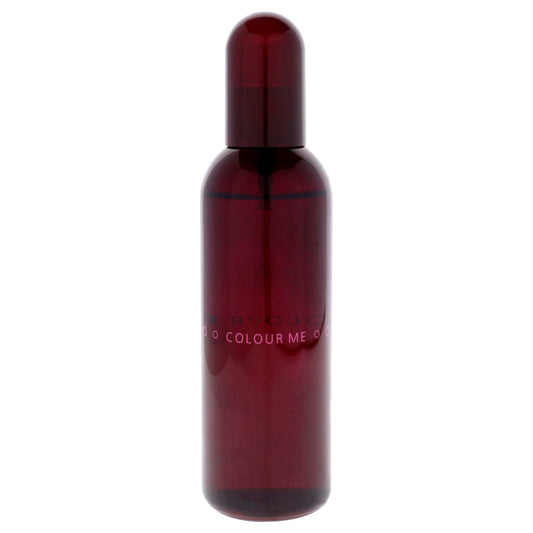 Colour Me Dark Red by Milton Lloyd for Women - 3.4 oz EDP Spray (Unboxed)