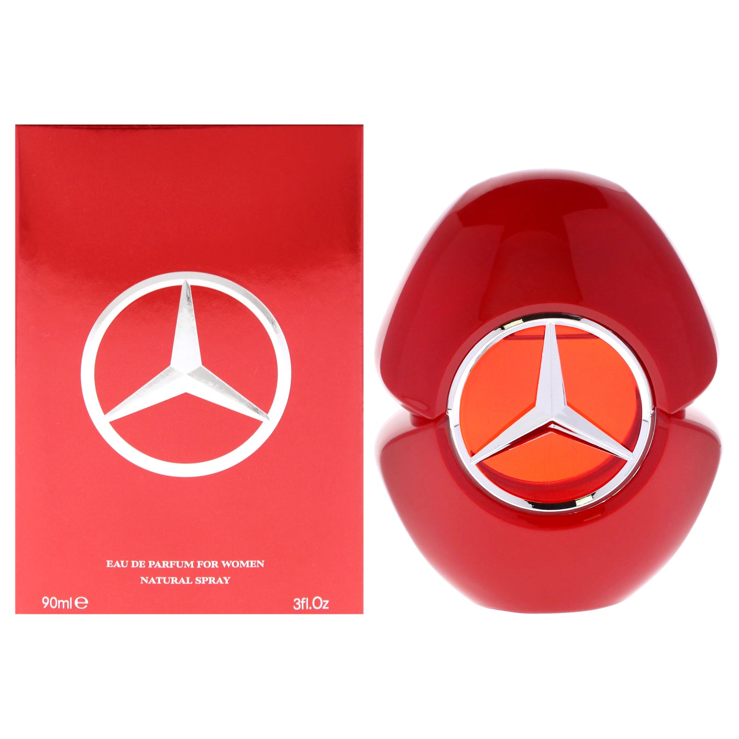 Mercedes Benz Woman Red by Mercedes-Benz for Women - 3 oz EDP Spray