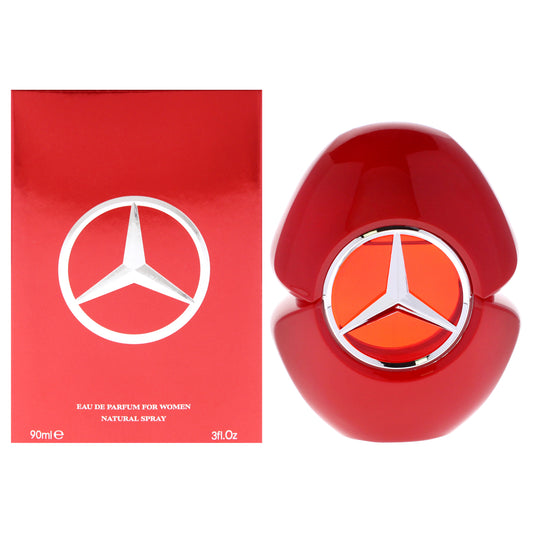Mercedes Benz Woman Red by Mercedes-Benz for Women - 3 oz EDP Spray